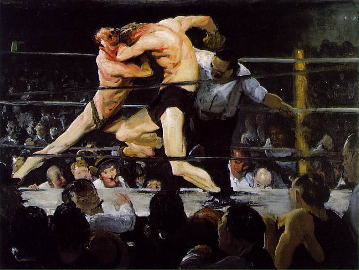 Stag at Sharkeys - George Bellows