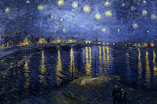 Starry Night over Rhone - Vincent van Gogh