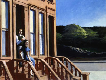 Sunlight on Brownstones - Edward Hopper