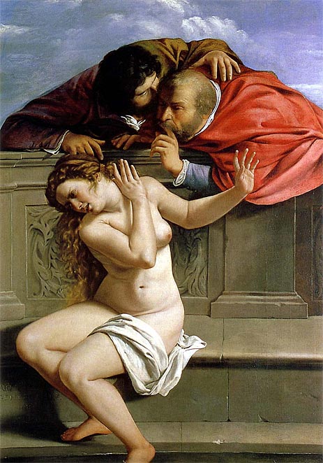 Susanna and the Elders - Artemisia Gentileschi
