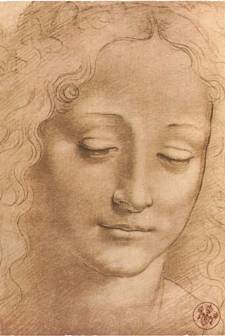 Testa Di Giovinetta - Leonardo Da Vinci