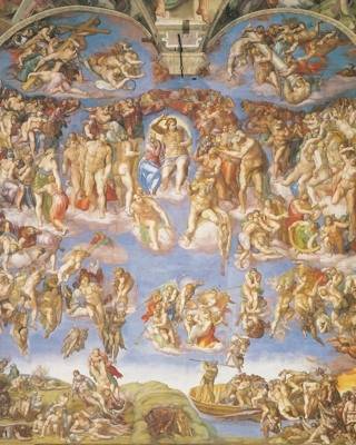The Last Judgment 1535-1541 Michelangelo