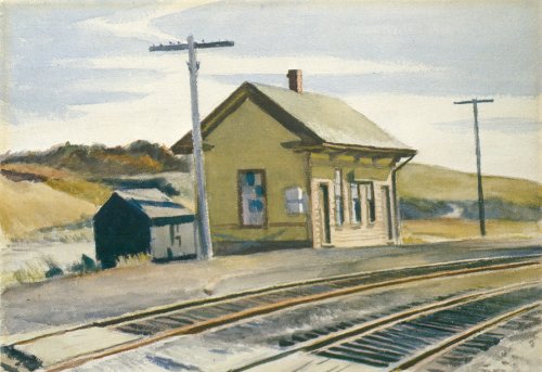 Toward Boston - Edward Hopper