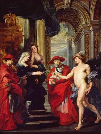 Treaty of Angouleme - Peter Paul Rubens