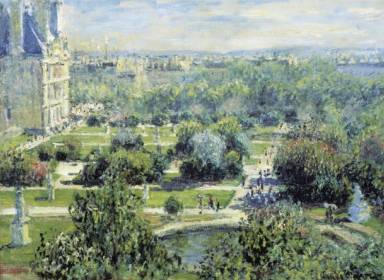Tuileries Gardens - Claude Monet