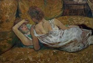 Two Friends - Henri de Toulouse Lautrec