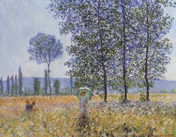 Under the Poplars - Claude Monet