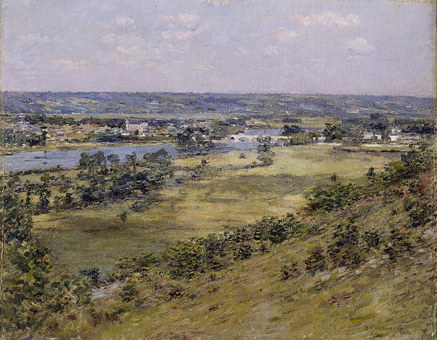 Valley of the Seine from Giverny Heights - Theodore Robinson