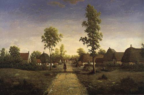 Village of Becquigy - Theodore Rousseau