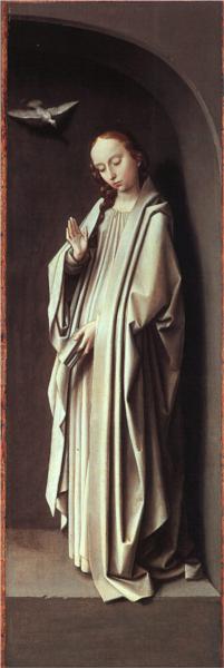 Virgin of the Annunciation - Gerard David