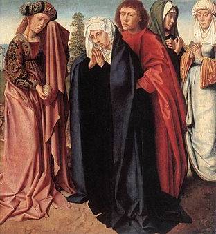 Virgin, Holy Women and St John at Golgotha - Gerard David