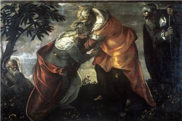 Visitation - Jacopo Robusti Comin Tintoretto