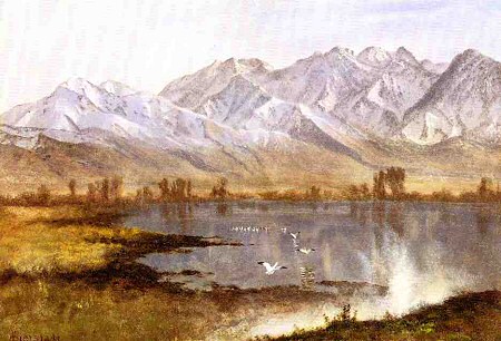 Wasatch Mountains, Utah - Albert Bierstadt