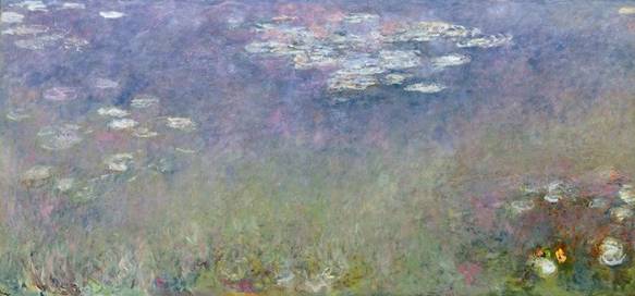 Water Lilies Agapanthus - Claude Monet