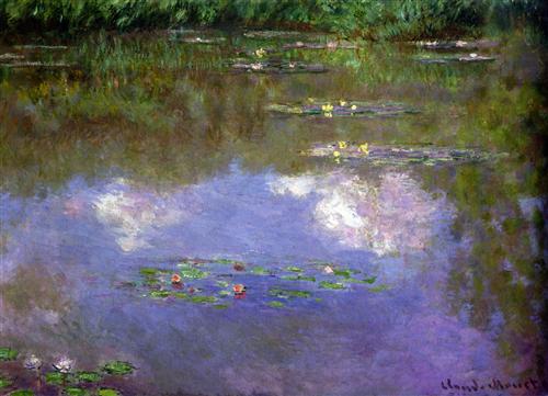Water Lilies The Clouds 1903 - Claude Monet