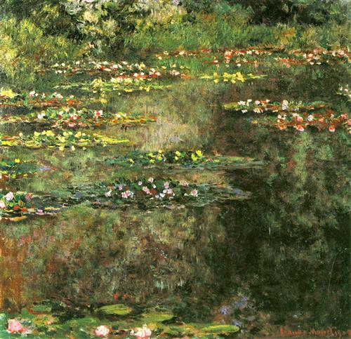 Water Lilies V 1904 - Claude Monet