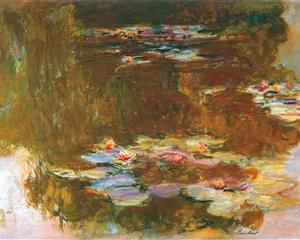 Water Lily Pond 1917 - Claude Monet
