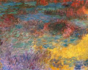 Water Lily Pond Evening 1920-1925 - Claude Monet