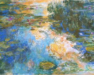 Water Lily Pond III 1917-1919 - Claude Monet