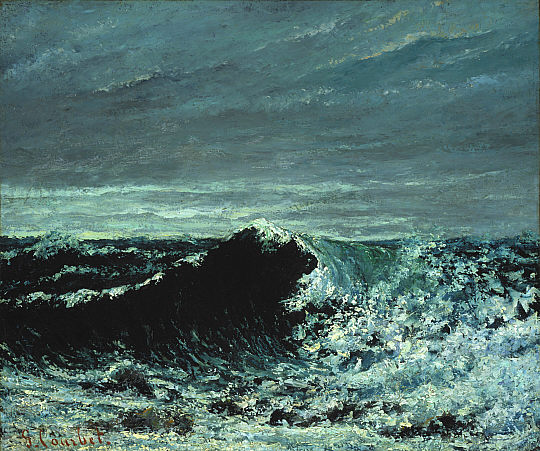 The Wave - Gustave Courbet