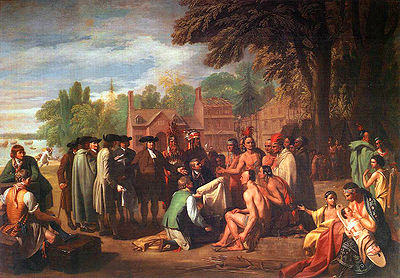 William Penn's Treaty with the Indians - Benjamin West