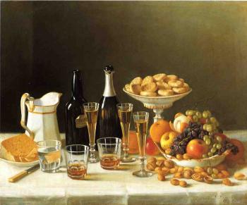 Wine, Cheese and Fruit - John F Francis