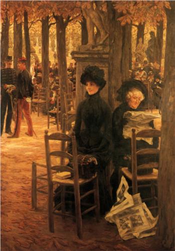 Without a Dowry (Sunday in the Luxembourg Gardens) - James Tissot