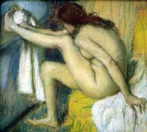 Woman Drying Her Foot - Edgar Degas