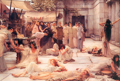 Women of Amphissa - Lawrence Alma Tadema