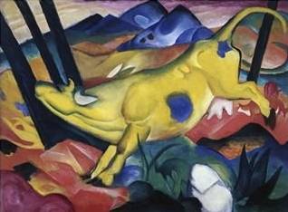 Yellow Cow - Franz Marc
