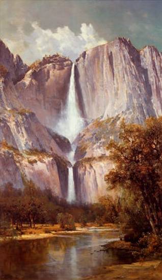 Yosemite Falls - Thomas Hill