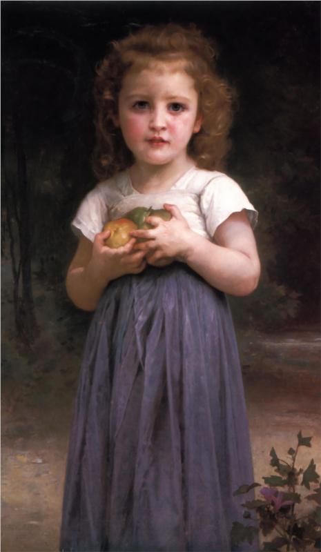 Young Child - William Adolphe Bouguereau