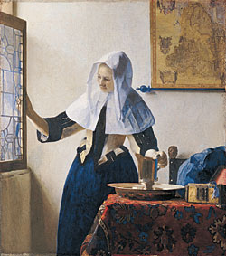 Young Woman with Water Picture - Jan Vermeer van Delft