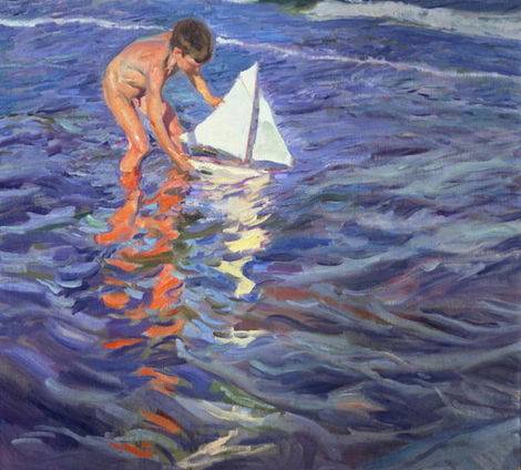Young Yachtsman - Joaquin Sorolla