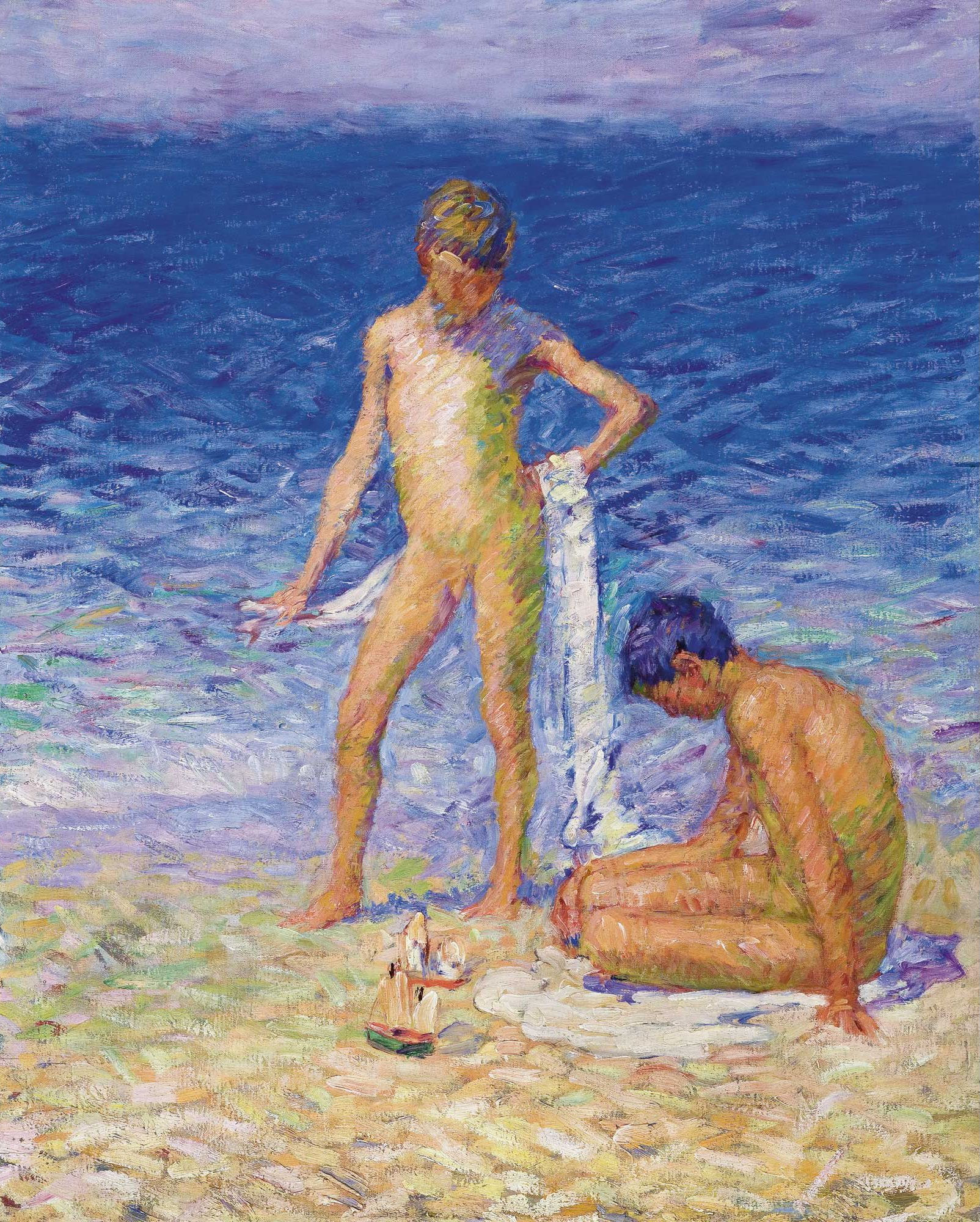 Boys on the Beach - John Peter Russell