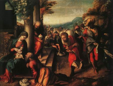 Adoration of the Magi - Correggio