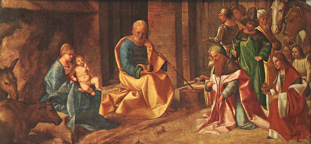 Adoration of the Magi - Giorgione (Giorgio Barbarelli da Castelfranco)