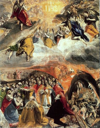 Adoration of the Name of Jesus - El Greco