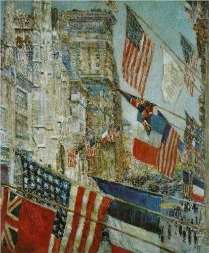 Allies Day, May - Childe Hassam