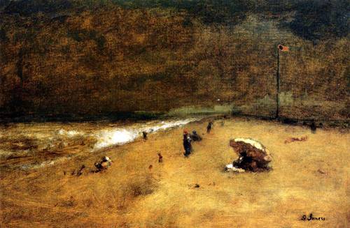 Along the Jersey Shore - George Inness