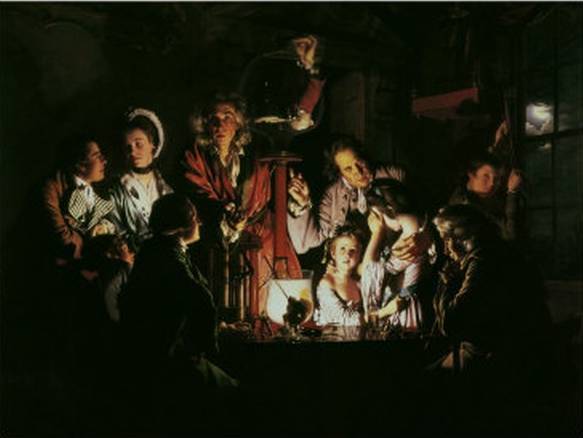 An Experiment on a Bird in the Air Pump - Joseph Wright of Derby