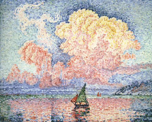 Antibes Pink Cloud - Paul Signac