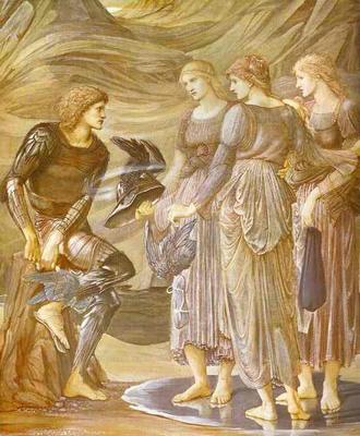 Arming of Perseus - Edward Coley Burne Jones
