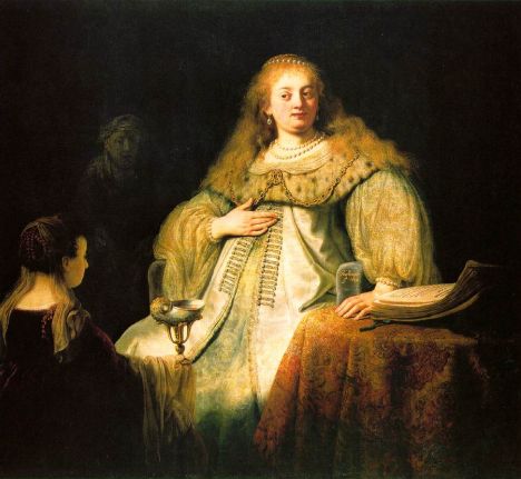 Artemisia - Rembrandt van Rijn