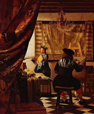 Artist's Studio - Jan Vermeer van Delft
