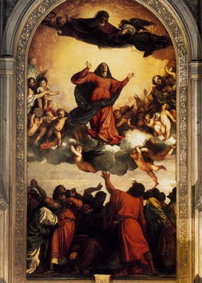Assumption of the Virgin - Tiziano Titian Vecellio