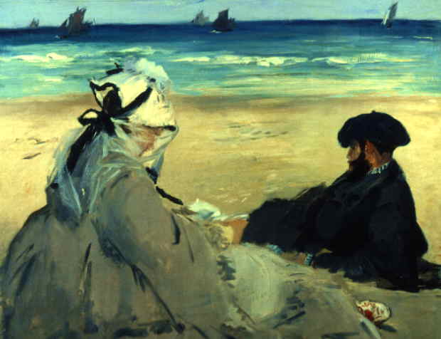 At the Beach - Edouard Manet