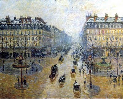Avenue de L'Opera, Paris Camille Pissarro
