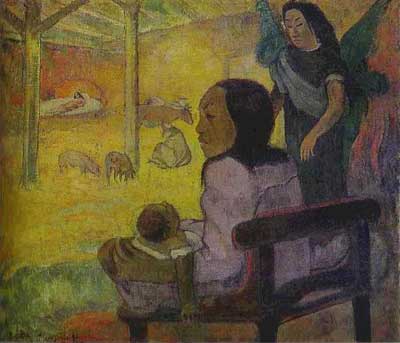 Baby (The Nativity) - Paul Gauguin