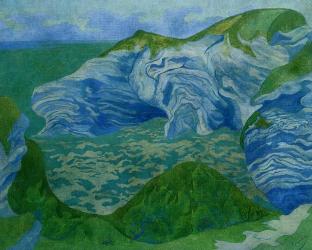 Blue Cliffs - Paul Ranson